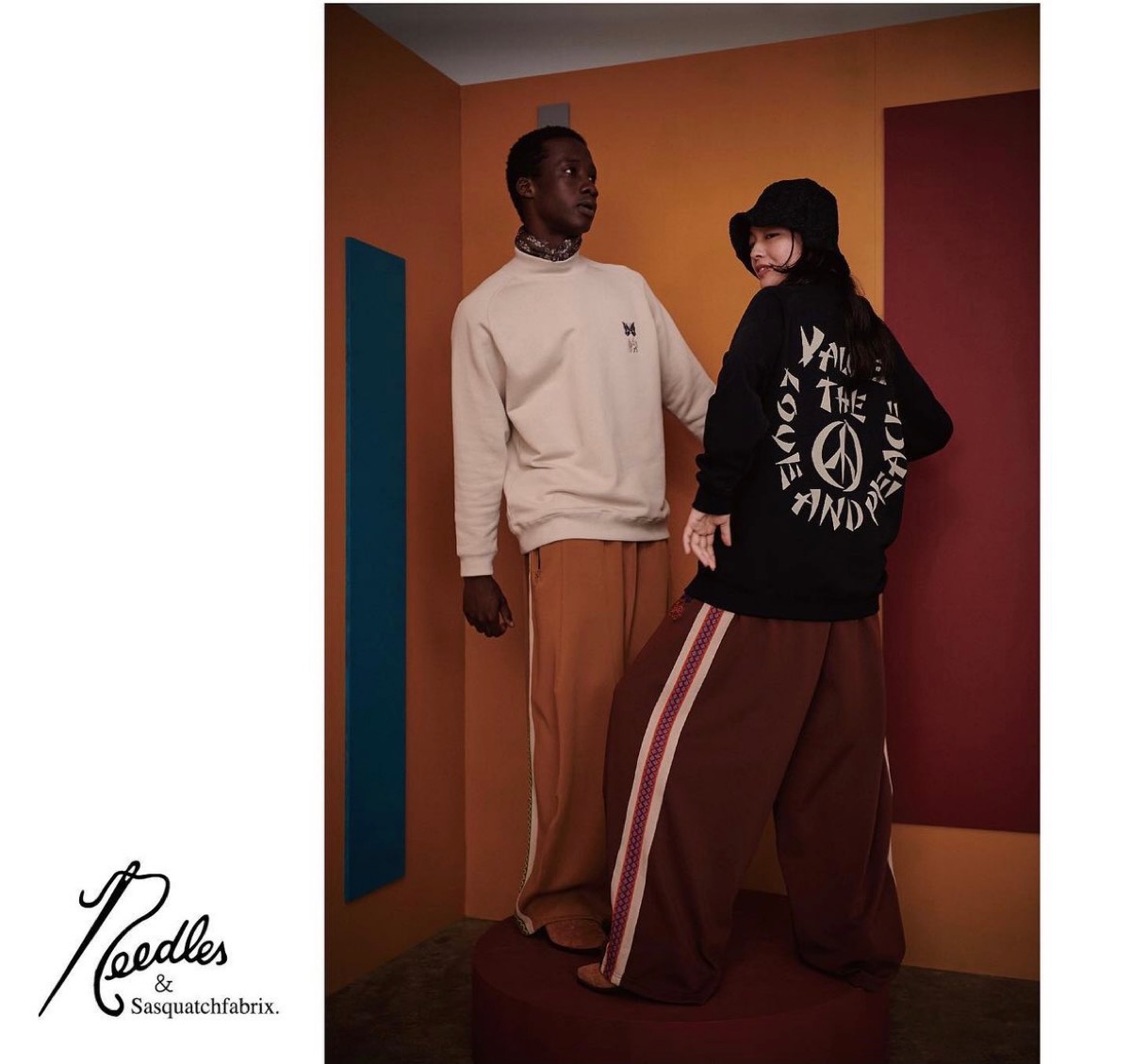 NEEDLES × Sasquatchfabrix. 初コラボコレクションが国内11月19日より