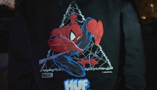 HUF × MARVEL コラボ第3弾 “Spider-Man” Collectionが国内11月26日より発売