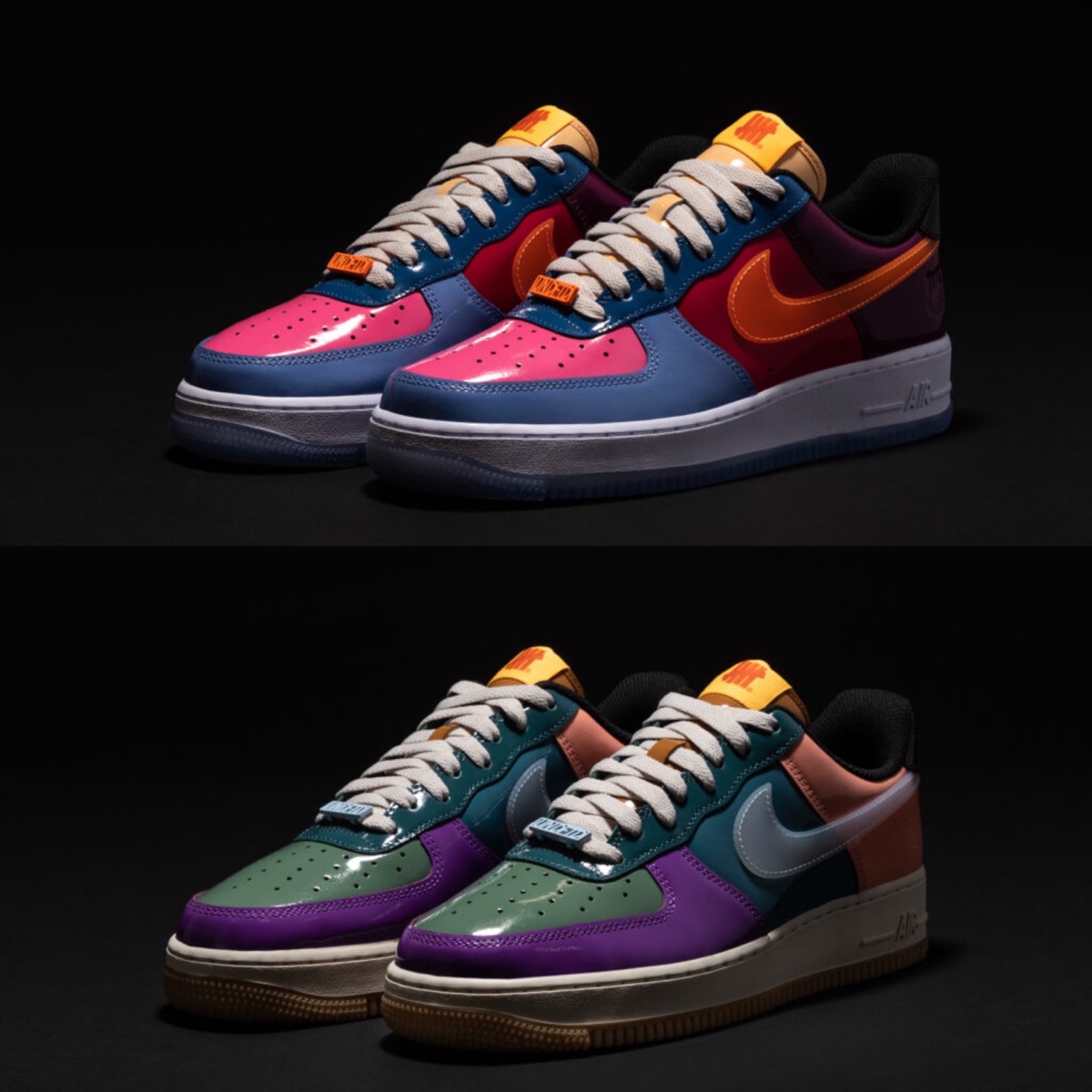 Undefeated × Nike Air Force 1 Low SP “Multi-Patent”  Collectionが国内11月19日/12月3日/12月9日より発売予定 ［DV5255-400 / DV5255-001 / DV5255-200  / DV5255-500］ | UP TO DATE