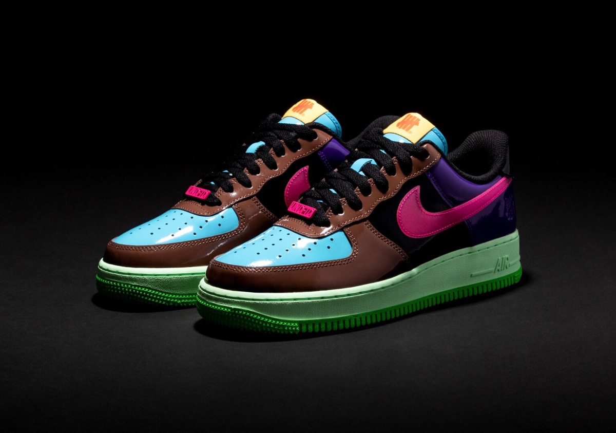 Undefeated × Nike Air Force 1 Low SP “Multi-Patent” Collectionが 