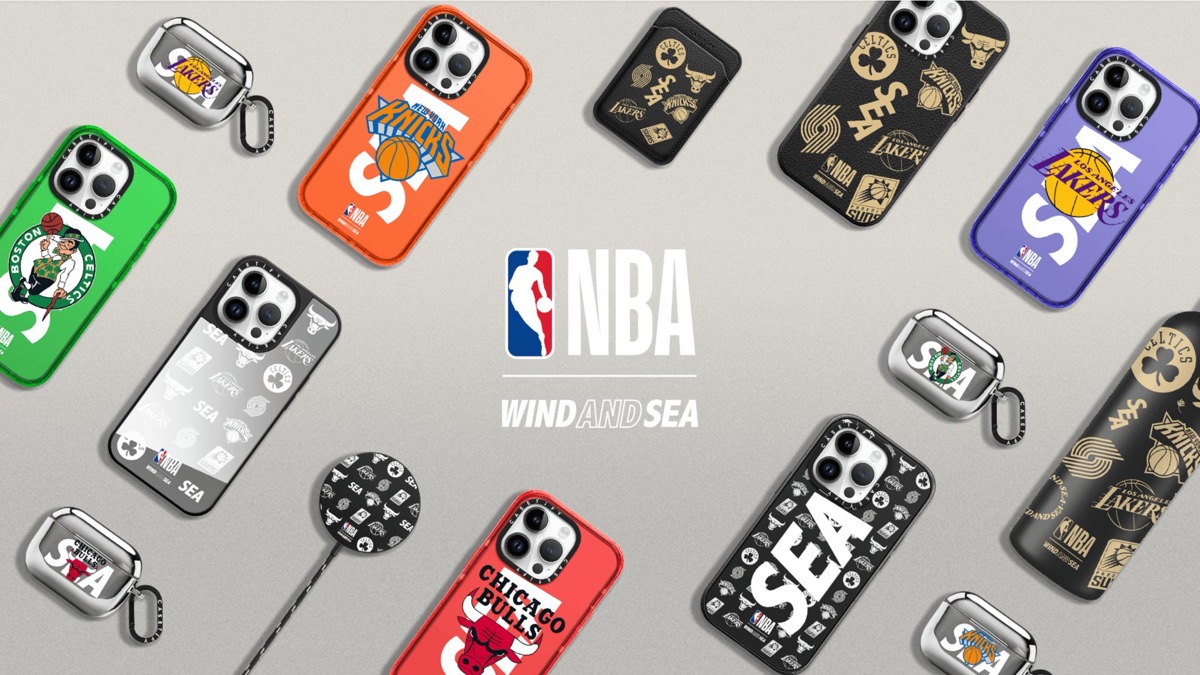 NBA × WIND AND SEA × CASETiFY コラボコレクションが国内11月16日より