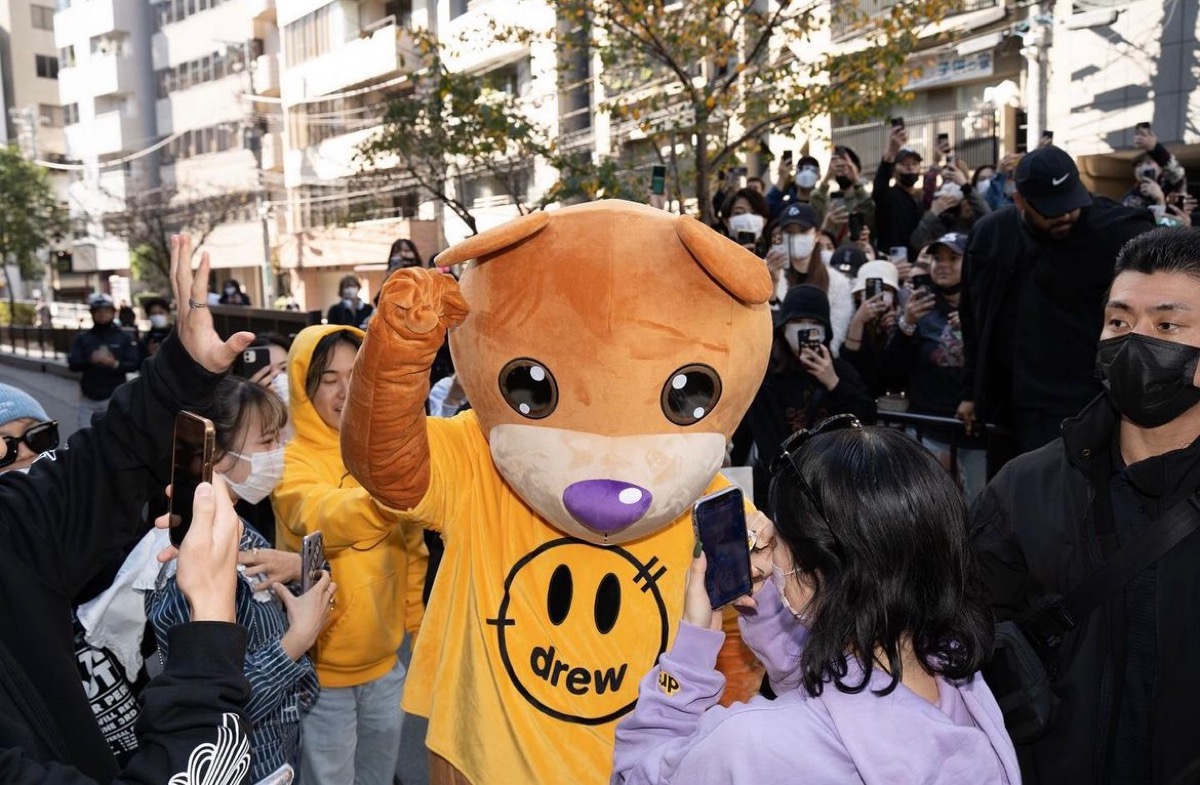 東京ポップアップ購入Drew house mascot M 黒 hoodie