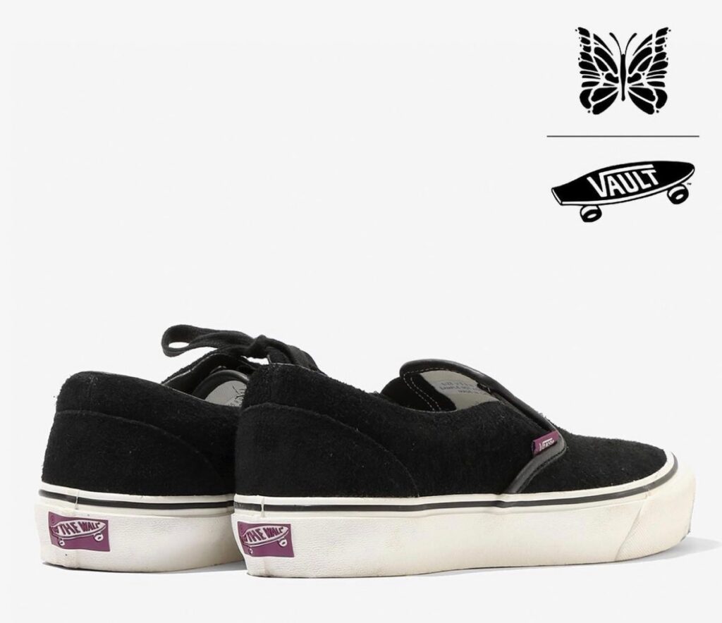 NEEDLES × VANS アシンメトリー スニーカー コラボ 2色 送料込 