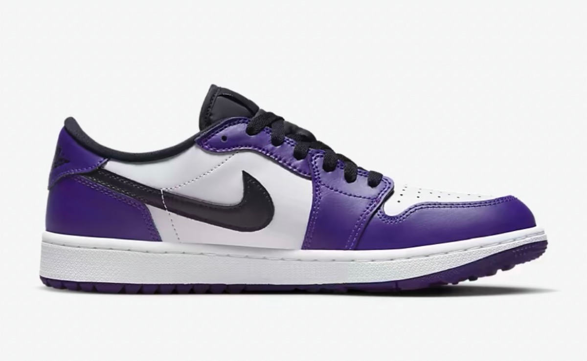 Nike Air Jordan 1 Low Golf “Court Purple”が国内11月24日より発売