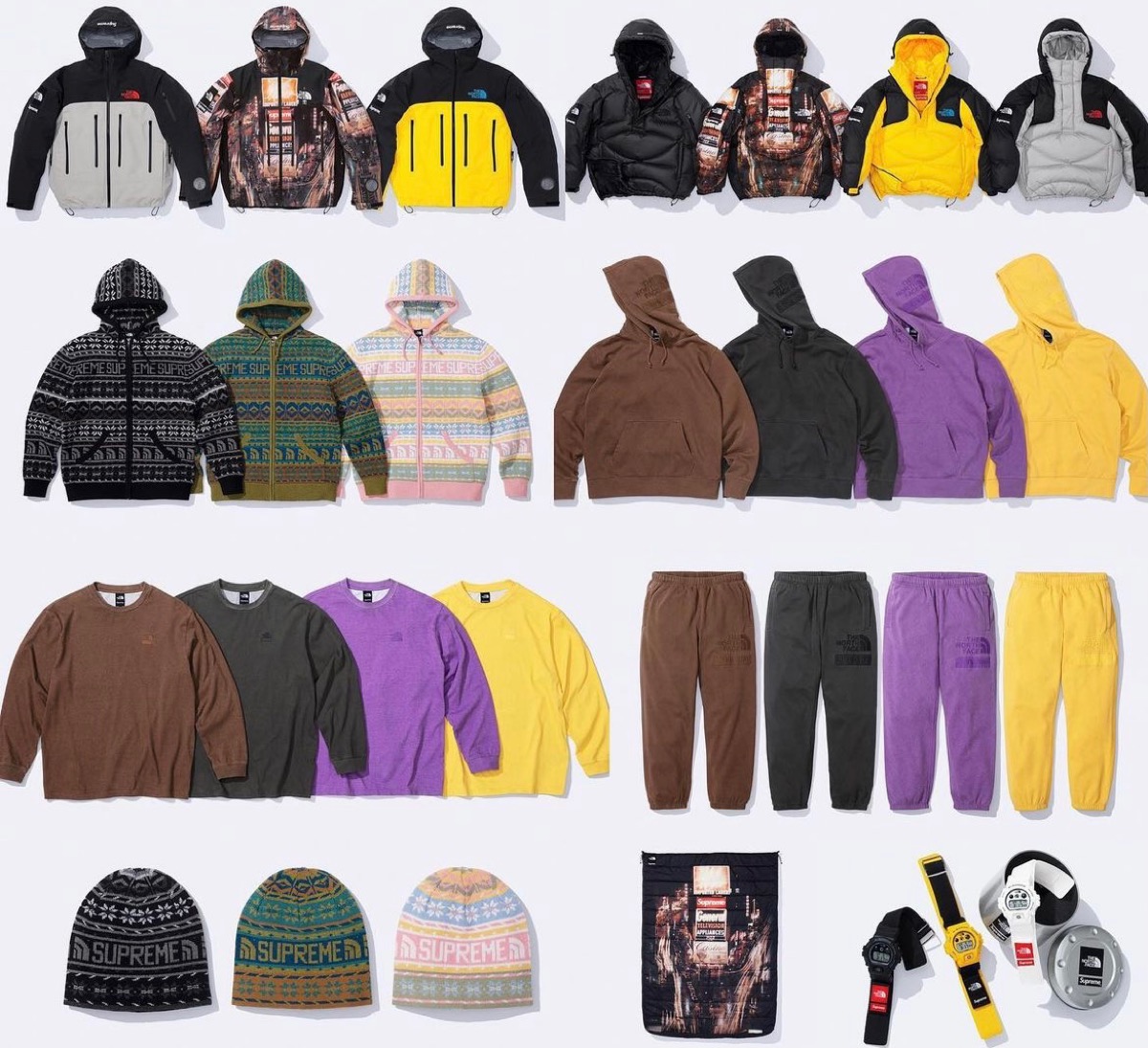 Supreme × The North Face FW Weekが国内月日に発売予定