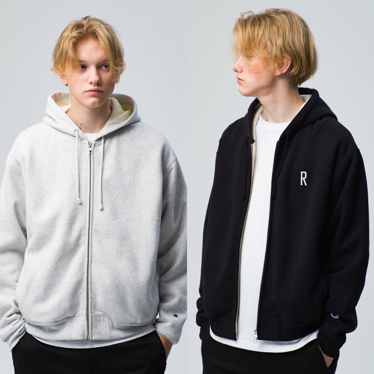 Champion for RHC Ron Herman 『Liner Thermal Zip Hoodie』が国内11月 