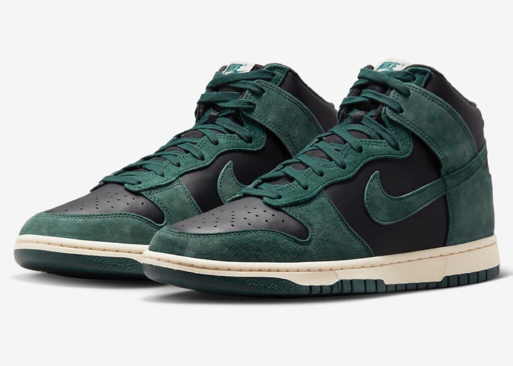 Nike Dunk High Retro PRM “Black and Faded Spruce”が国内2月1日に ...