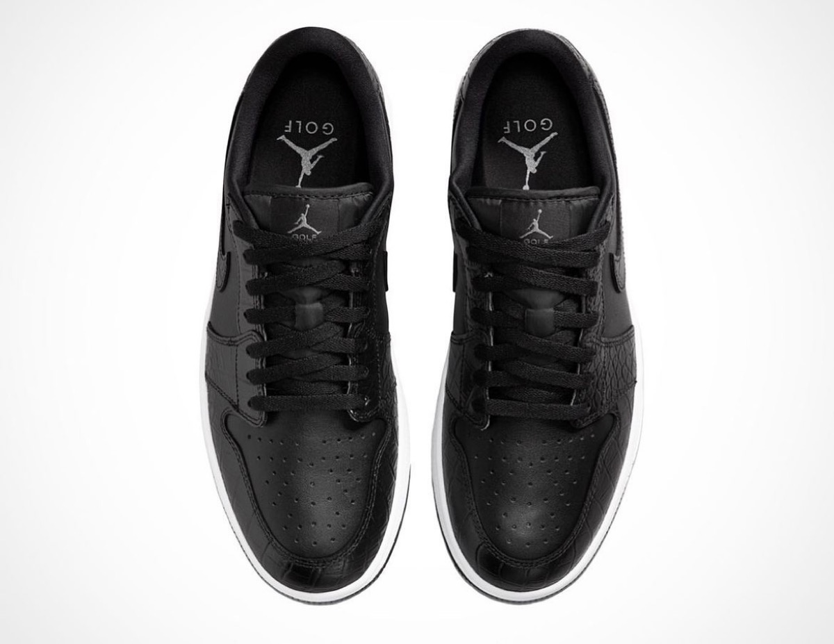 Nike Air Jordan 1 Low Golf “Black Crocodile Skin”が国内リストック