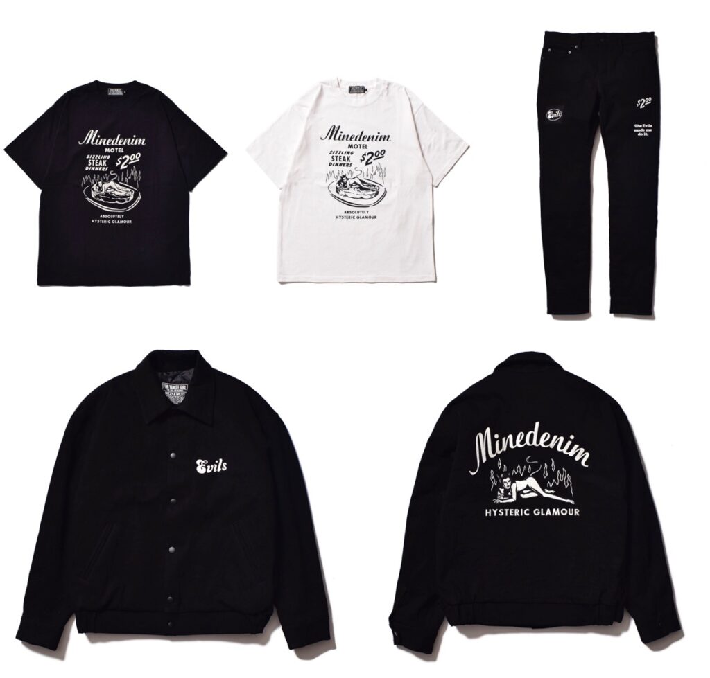 HYSTERIC GLAMOUR × MINEDENIM 5Pパンツ