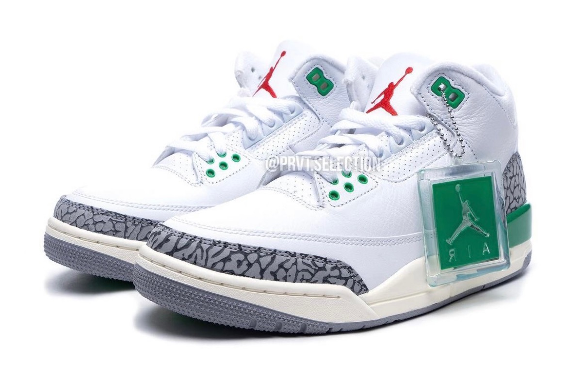 Nike Wmns Air Jordan 3 Retro “Lucky Green”が国内4月13日に発売予定 ...