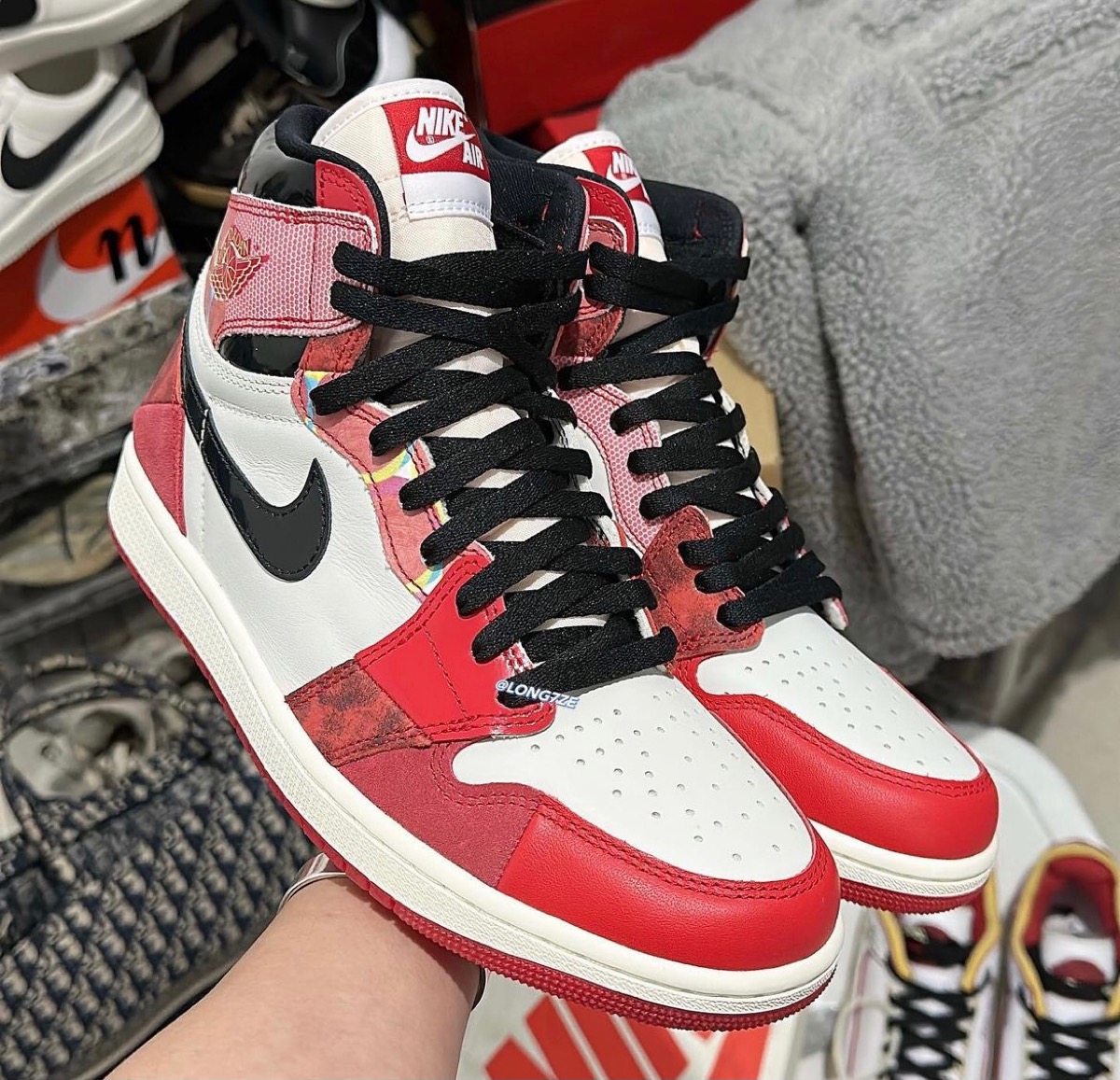 air jordan1 スパイダーマン - スニーカー