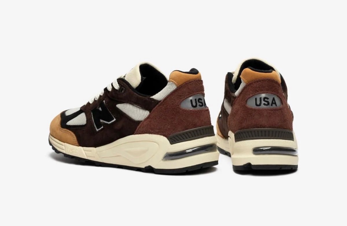 New Balance 990V2 Brown and Tan ニューバランス