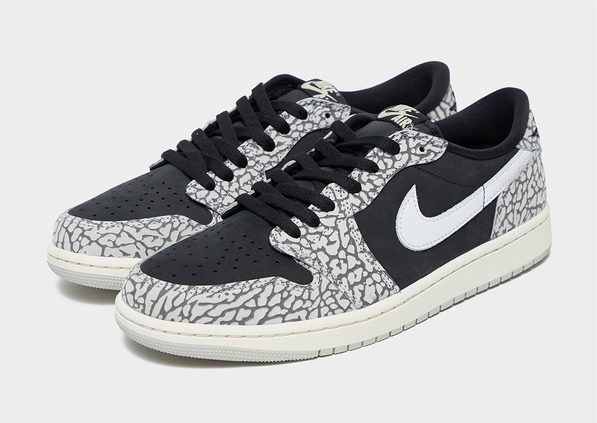 Nike エアジョーダン1 LOW OG Black Cement 26.0