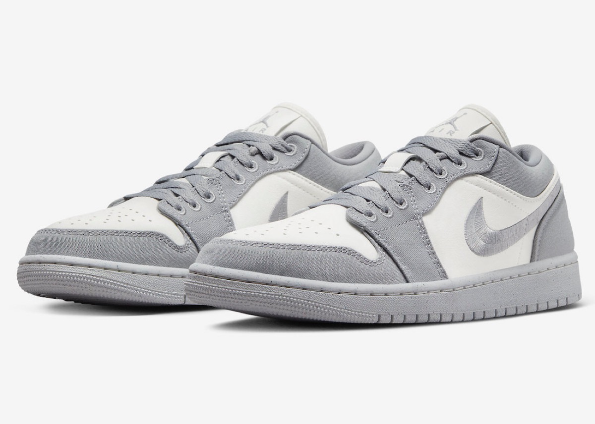 【23.5】NIKE WMNS AIR JORDAN 1 LOW SE グレー