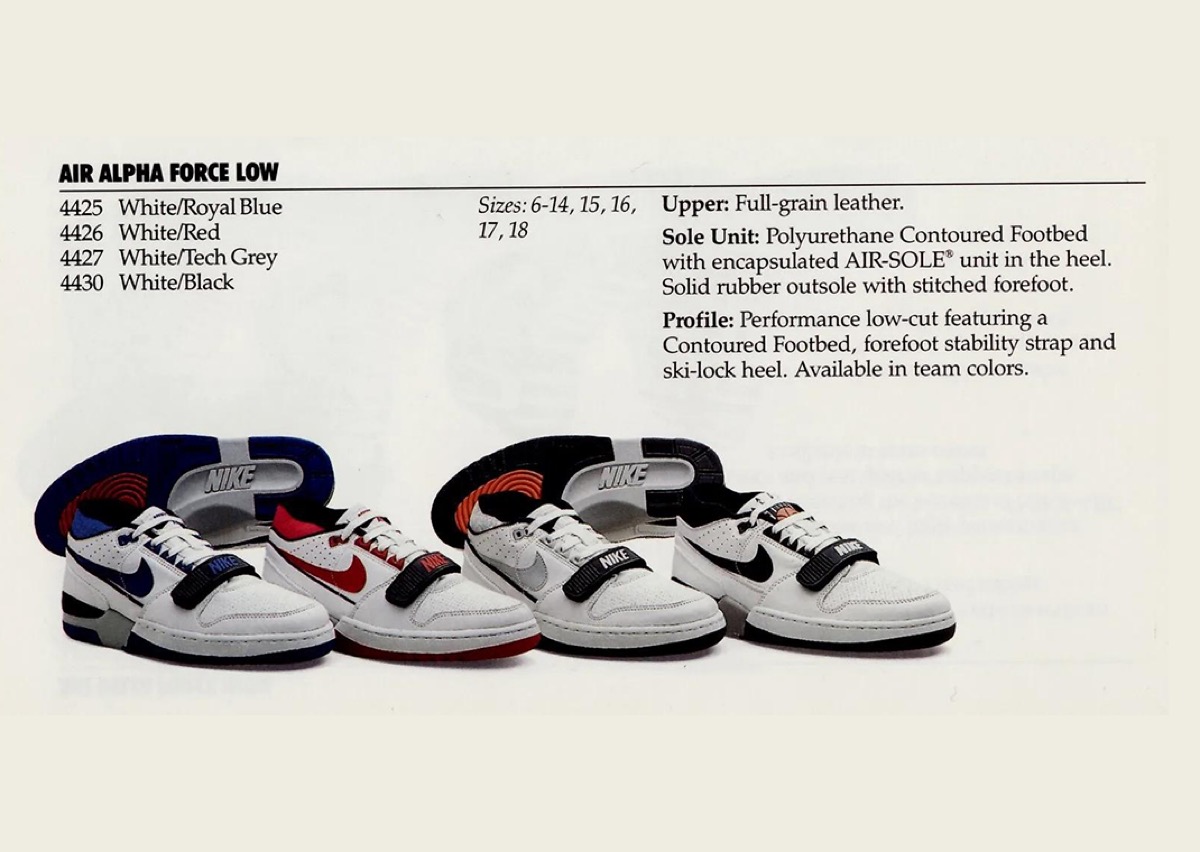 Nike Air Alpha Force '88 の新色が国内10月5日に発売予定［DZ4627-100 ...