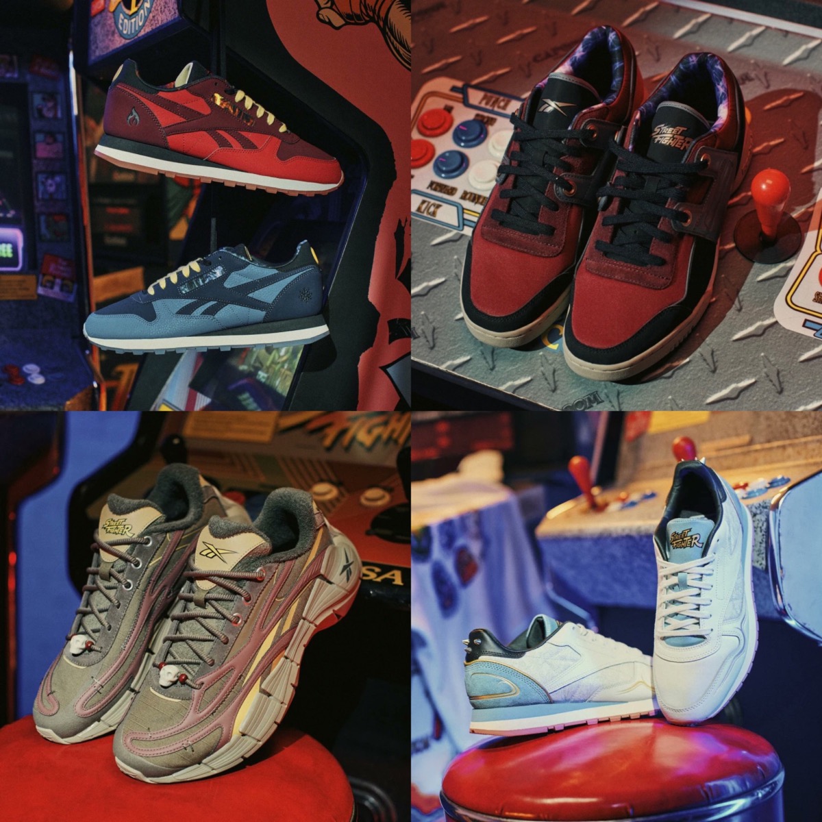 Street Fighter × Reebok “BECOME A CHAMPION” Collectionが国内12月15 