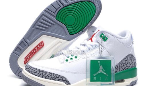 Nike Wmns Air Jordan 3 Retro “Lucky Green”が2023年4月6日に発売予定 ［CK9646-136］
