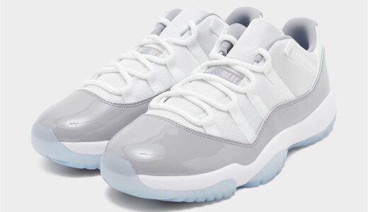 Nike Air Jordan 11 Retro Low “Cement Grey”が4月1日に発売予定 ［AV2187-140］