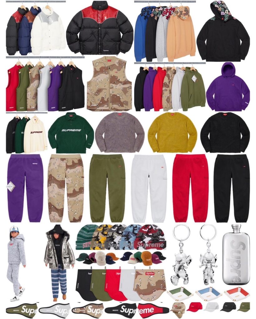 Supreme 2022FW Week18が国内12月29日に発売予定 【商品一覧・国内定価