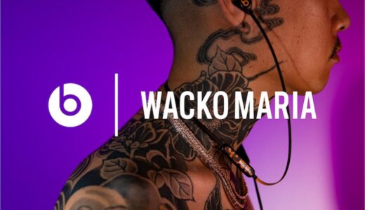 Beats by Dr. Dre × WACKO MARIA コラボイヤホン『Flex』が国内12月3日に発売。モデルには舐達麻が起用