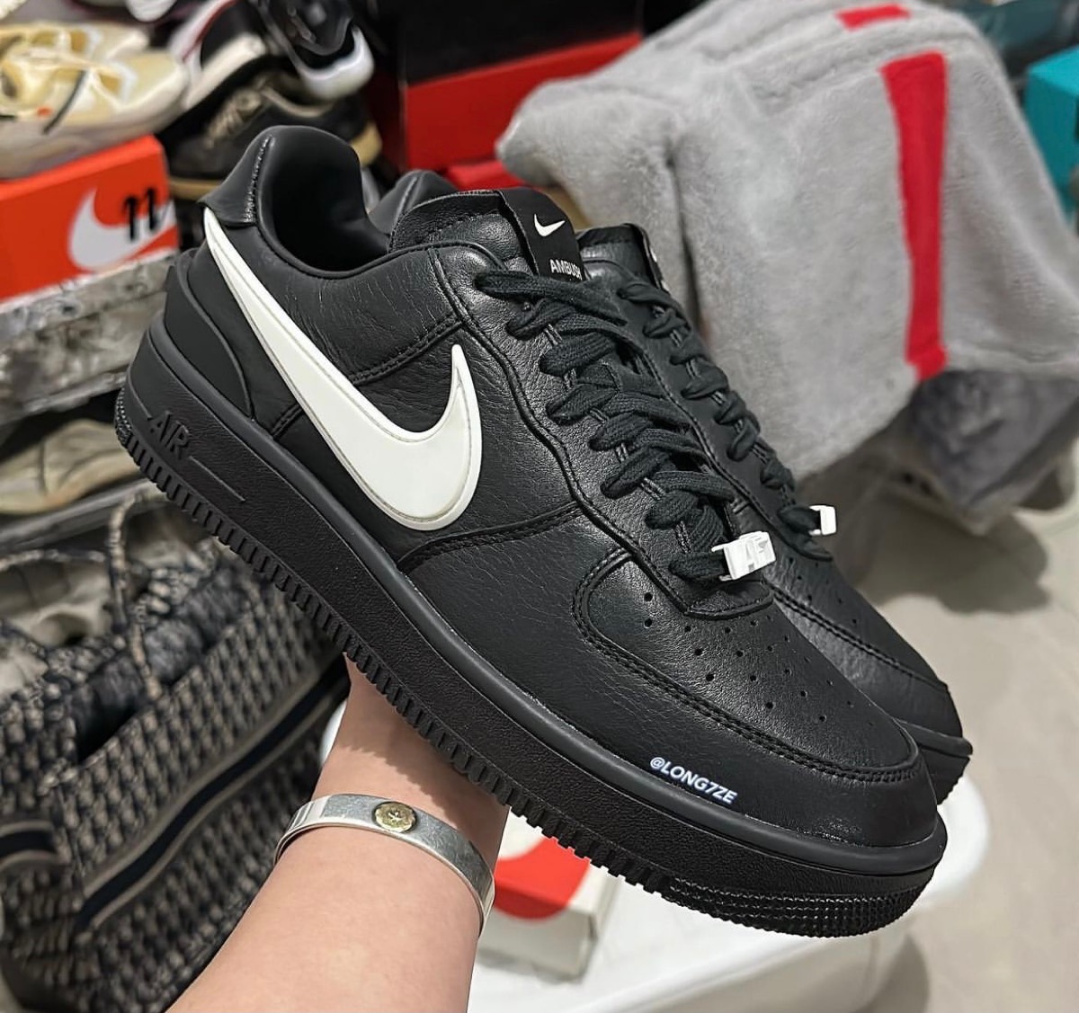 アンブッシュ ナイキ エアフォース1 Nike Air Force1 ブラック-