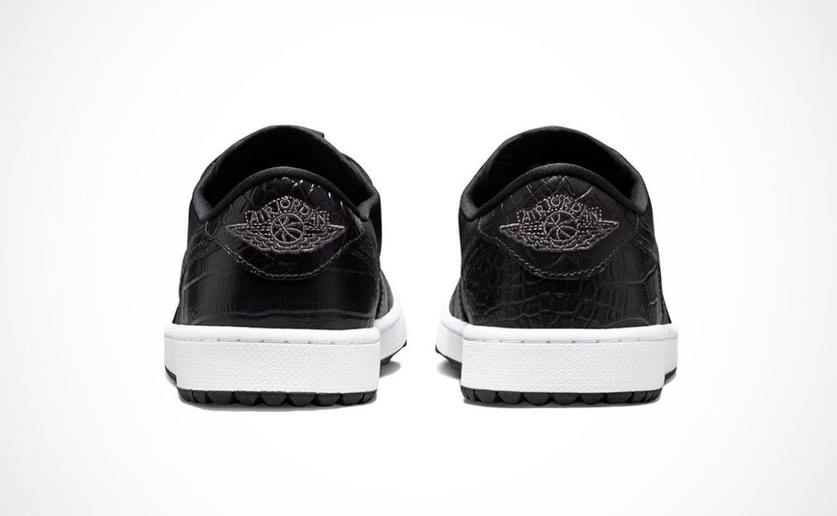 Nike Air Jordan 1 Low Golf “Black Crocodile Skin”が国内リストック