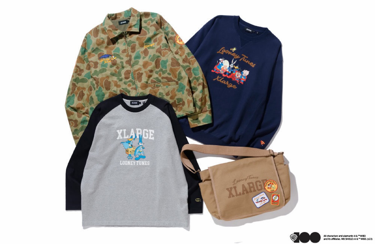 XLARGE×SPACE スウェット ルーニーテューンズ - スウェット