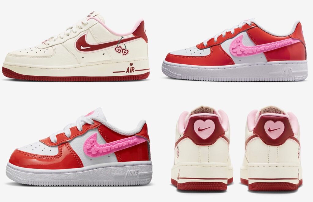 バレンタインを祝した Nike Air Force 1 Low “Valentine's Day 2023”が国内2月1日に発売予定  ［FD4616-161 / FD1031-600］ | UP TO DATE