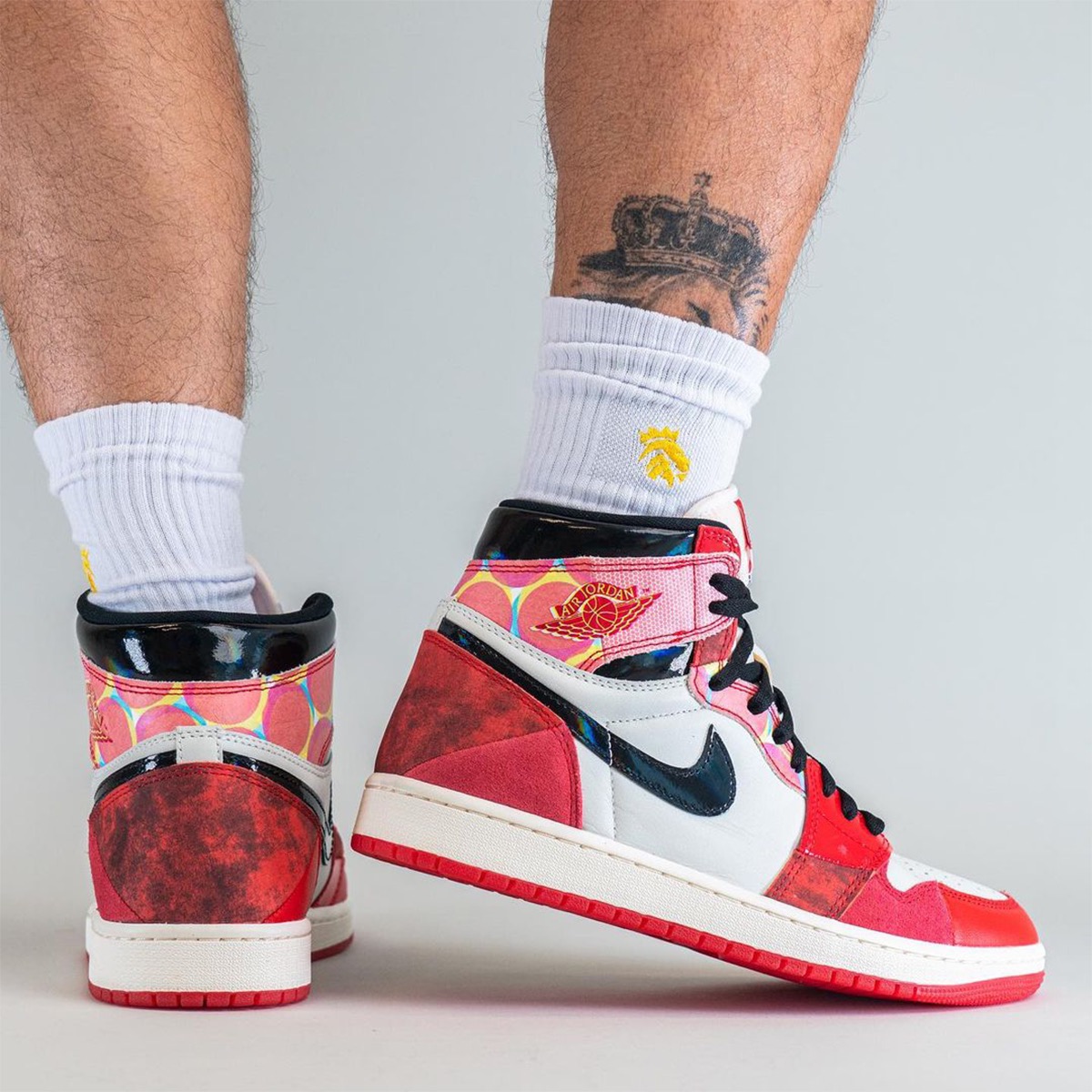 air jordan1 スパイダーマン-