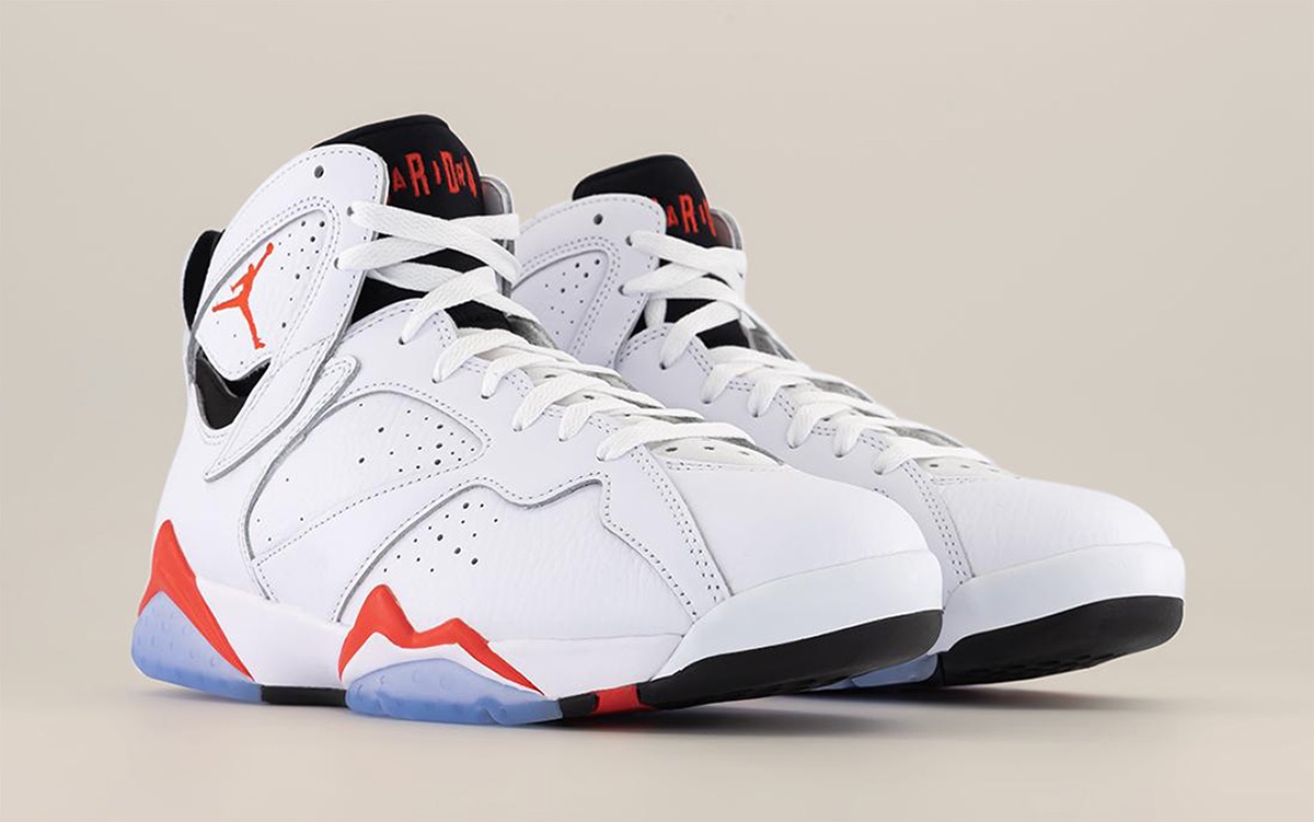 AJ6のOGカラーを再現した Nike Air Jordan 7 Retro “White Infrared”が ...