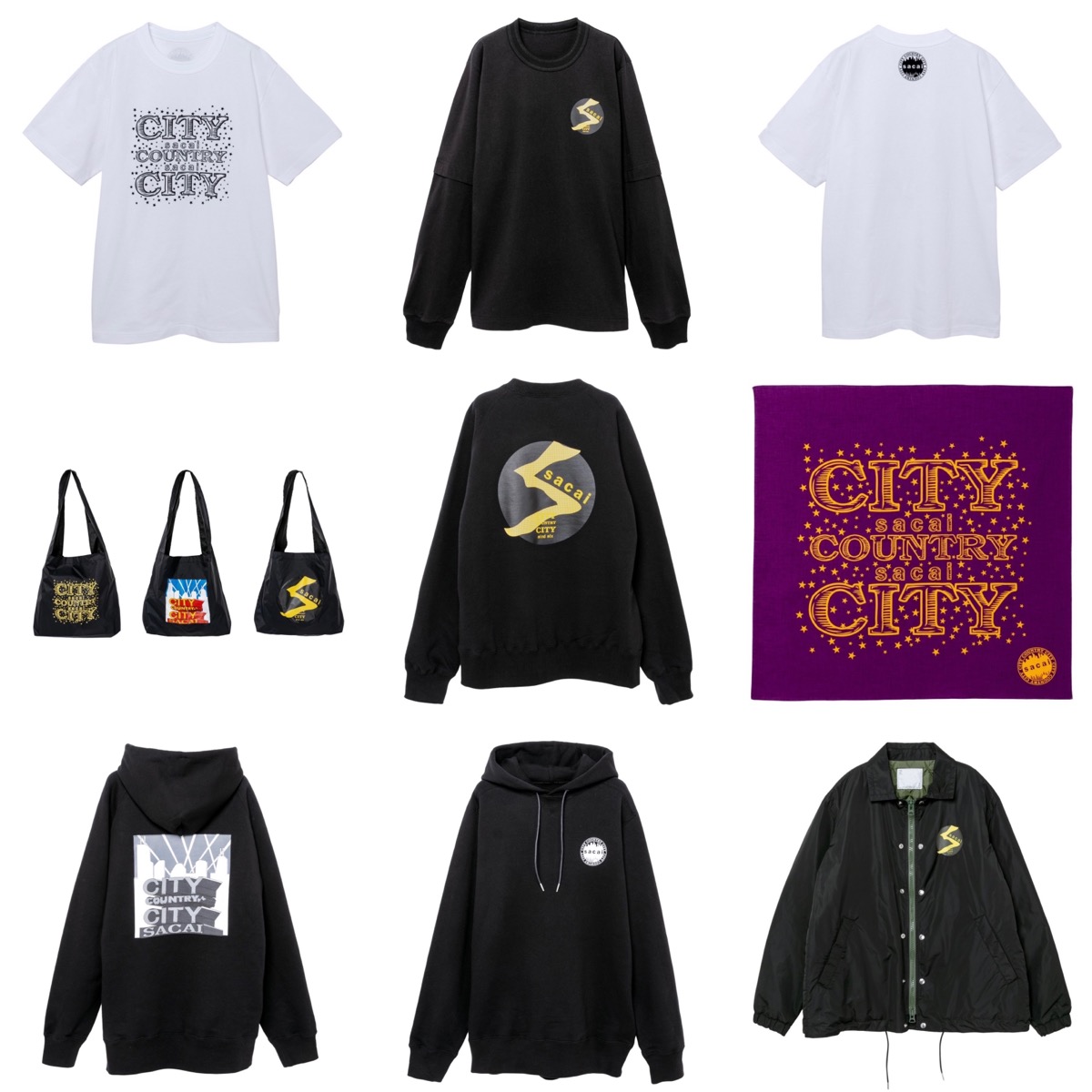 無料引換券が当たる sacai CITY COUNTRY CITY コラボ スウェット | www