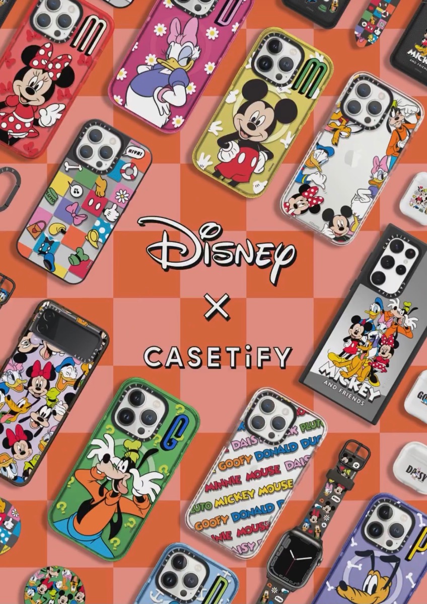 Disney × CASETiFY コラボ第4弾“Mickey & Friends”コレクションが国内1 
