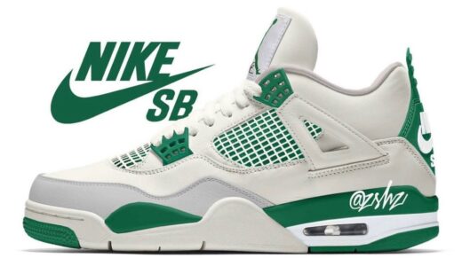 Nike SB × Air Jordan 4 SP “Pine Green”が3月20日に発売予定 ［DR5415-103］