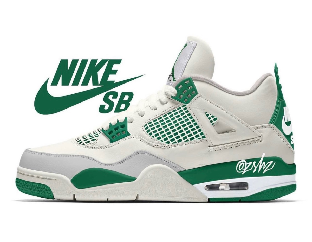 Nike SB × Air Jordan 4 SP “Pine Green”が国内3月17日／3月21日に発売