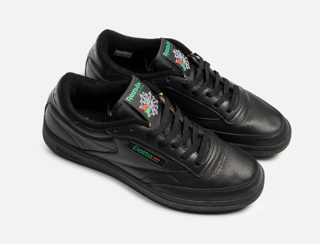 patta x reebok club c 85