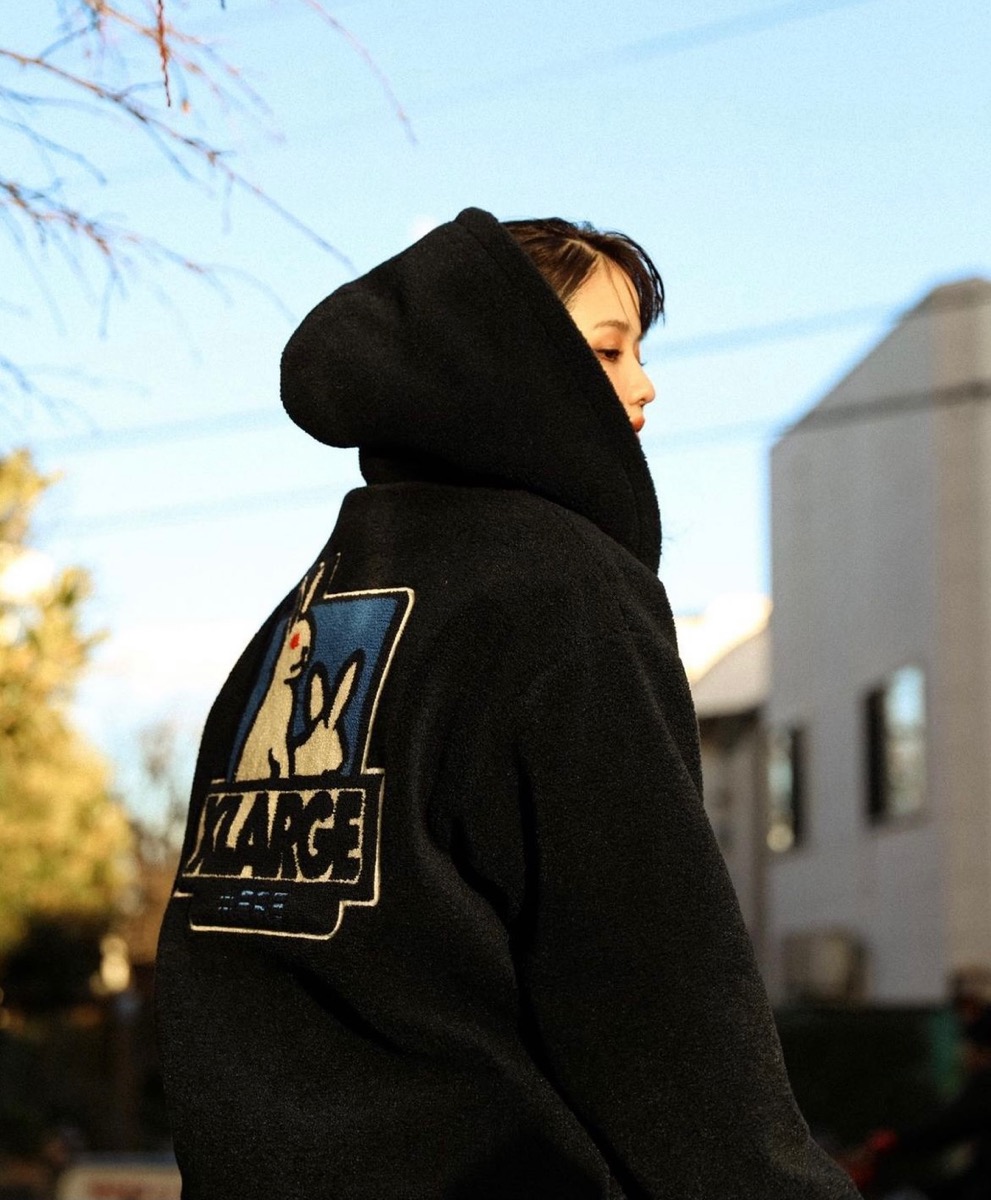 XLARGE FR2 パーカー ベージュ XL Hoodie | www.jarussi.com.br