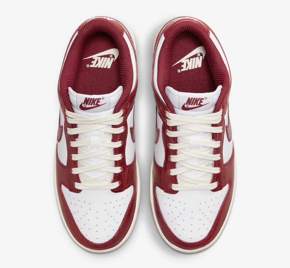 Nike Wmns Dunk Low PRM “Vintage Red”が国内4月21日に発売予定 
