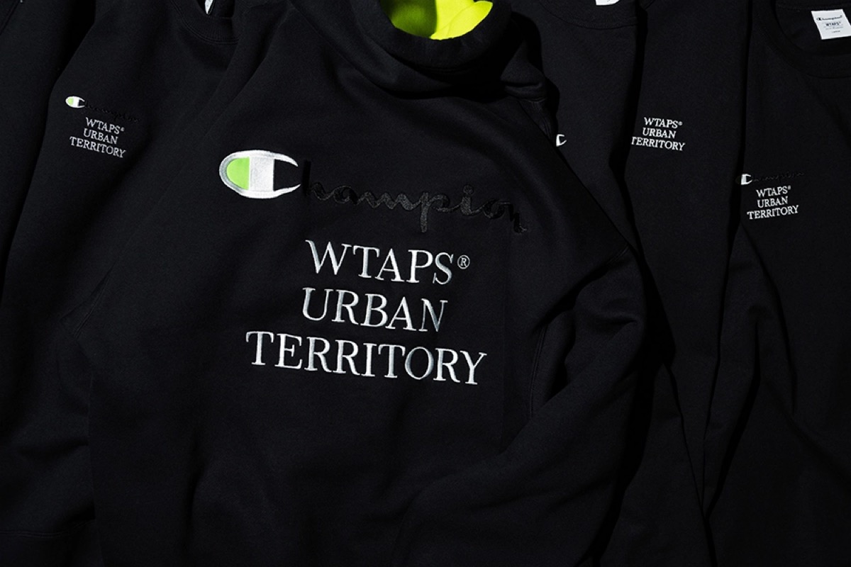 超格安一点 WTAPS×Champion ショートスリーブTシャツ ブラック L