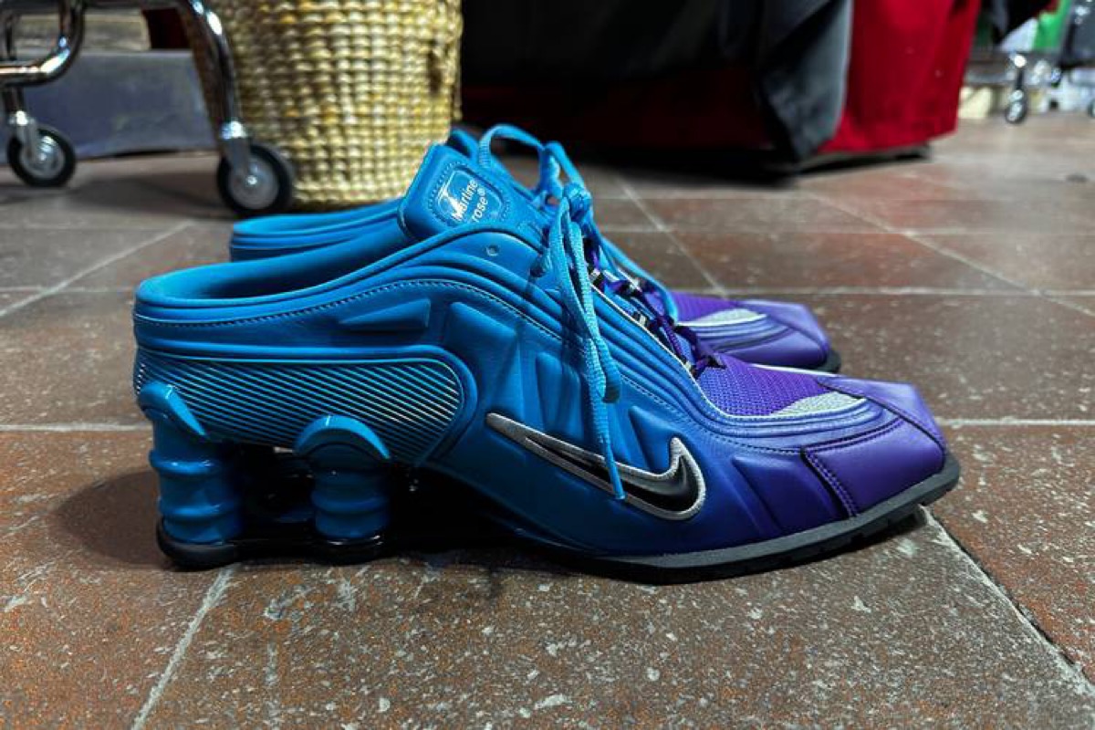 Martine Rose x Nike Shox Scuba Blue