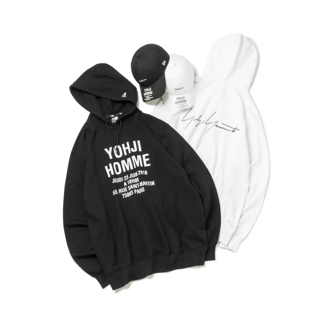 Yohji Yamamoto × New Era®︎ 2023年春夏のカプセルコレクションが国内 
