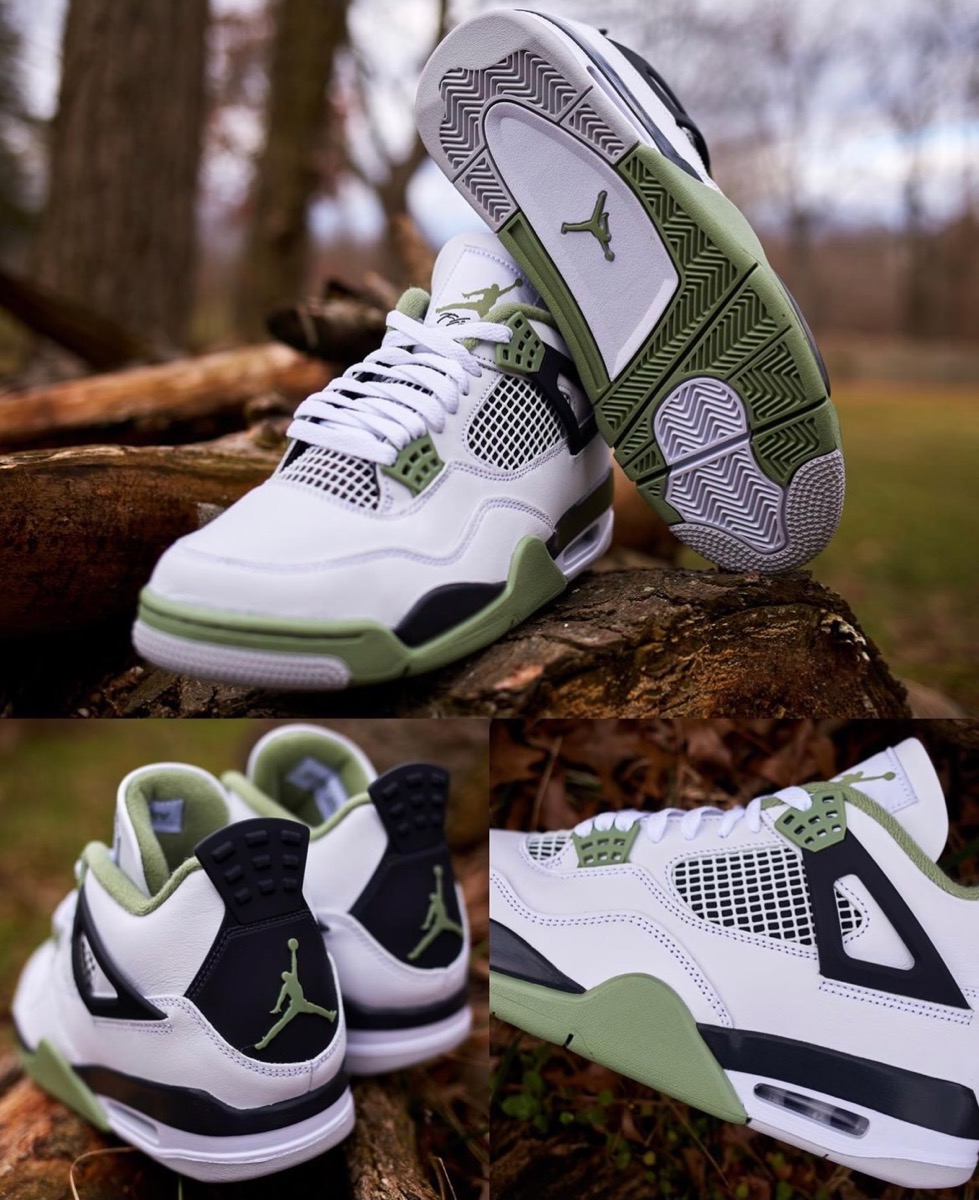 Nike WMNS Air Jordan 4 "Oil Green"