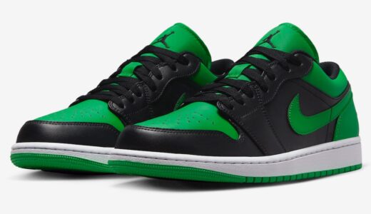 Nike Air Jordan 1 Low “Black/Lucky Green”が国内4月15日に発売予定 ［553558-065］