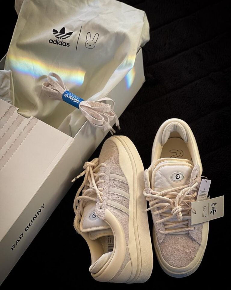 Bad Bunny × Adidas Campus Light “Chalk White”が国内2月25日に発売予定 [FZ5823 ...