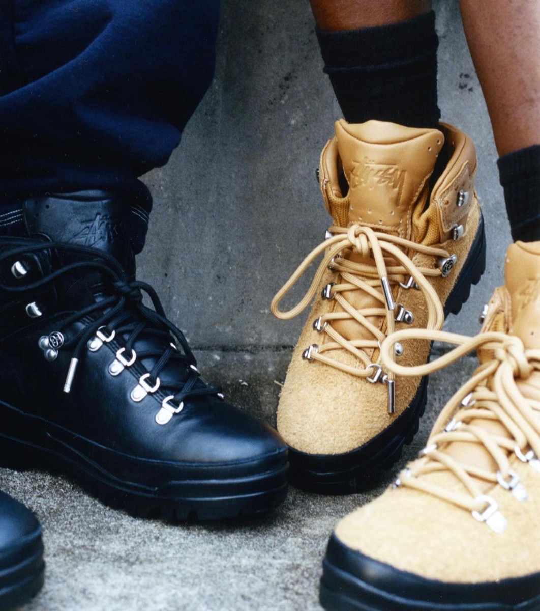 Stussy timberland コラボブーツ-