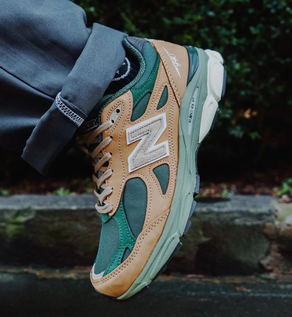 New Balance Made in U.S.A. 〈990v3 “Brown/Green”〉が国内1月26日