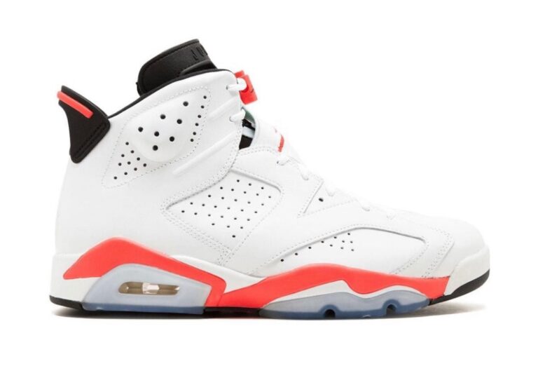 aj6 white infrared