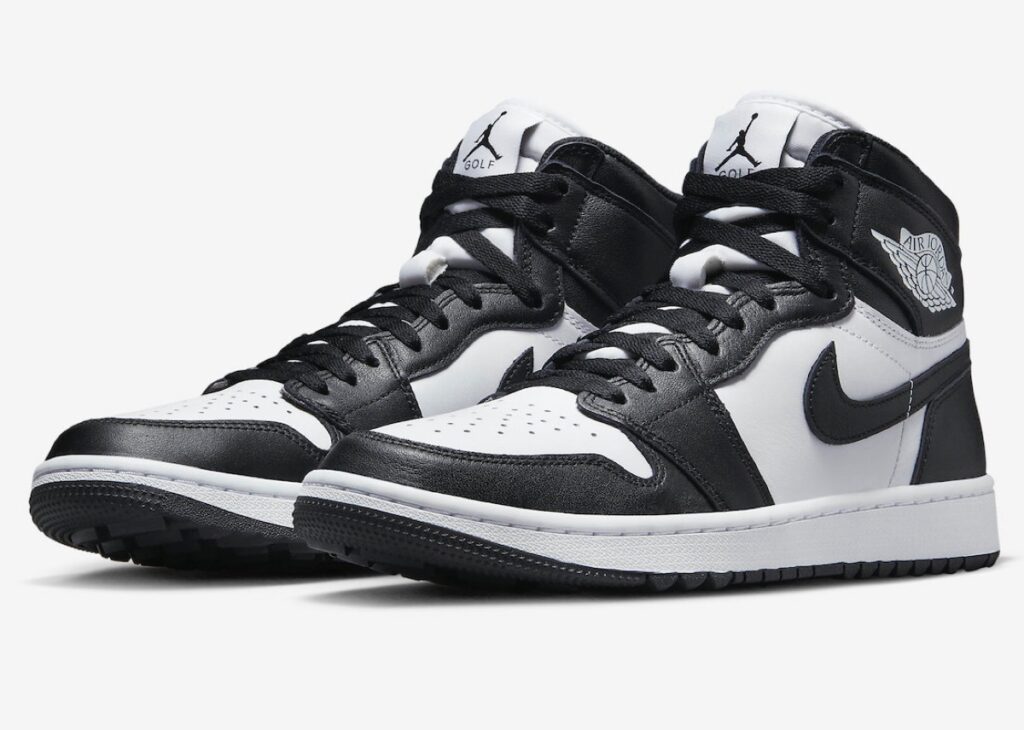 Pandaカラーで仕上げた Nike Air Jordan 1 High Golf “White/Black”が