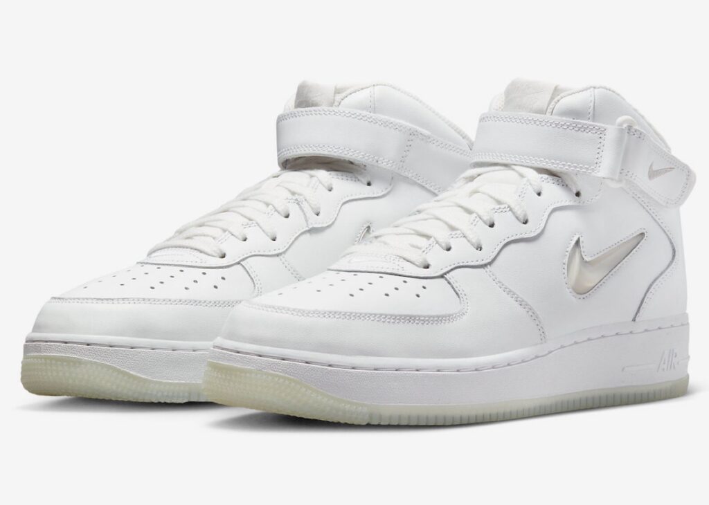 Nike Air Force 1 Mid '07 Color of the Month “White Jewel”が国内2月 ...