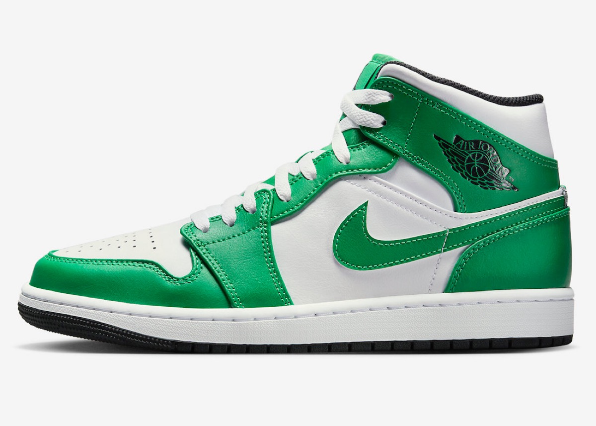 Nike Air Jordan 1 Mid “Lucky Green”が国内4月15日に発売予定 