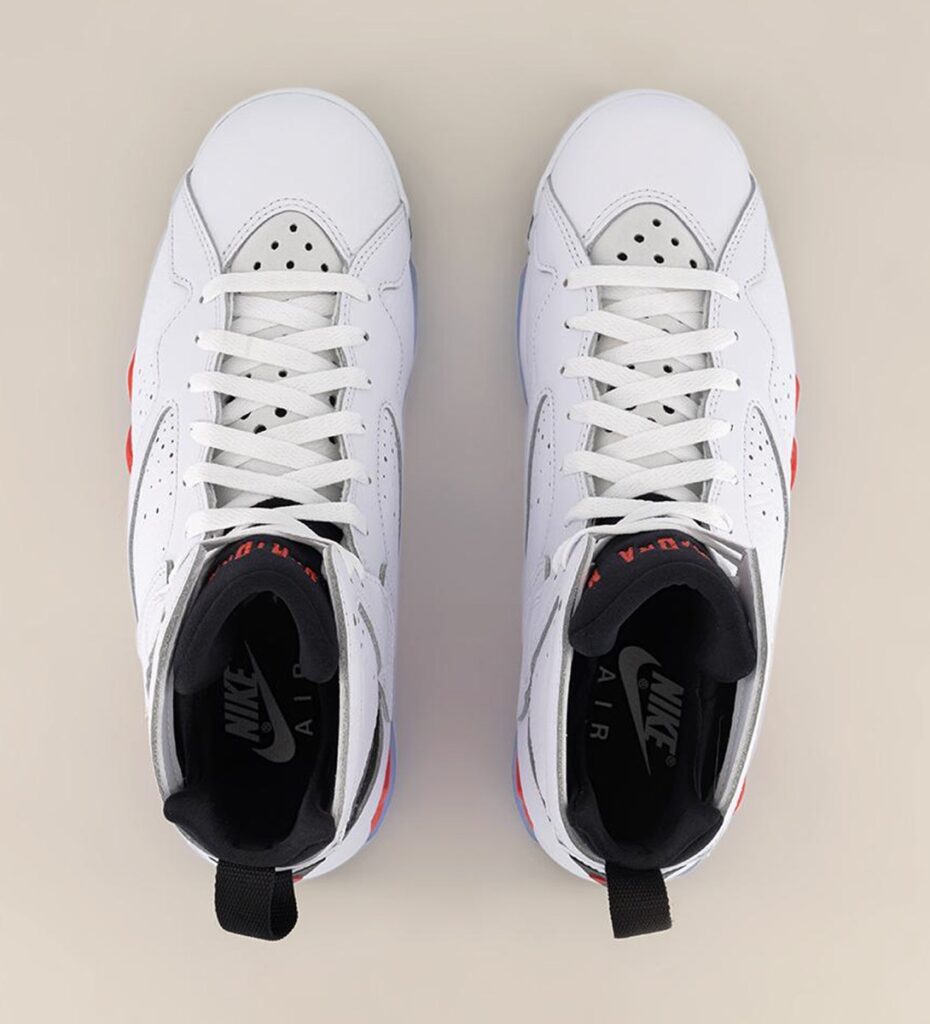 aj6 white infrared
